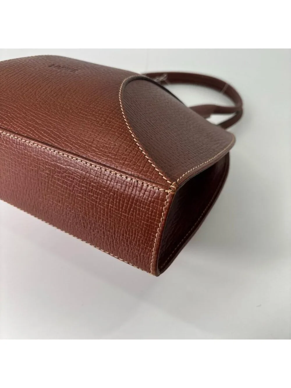 Loewe Super Anagram Tote Calf Leather Brown